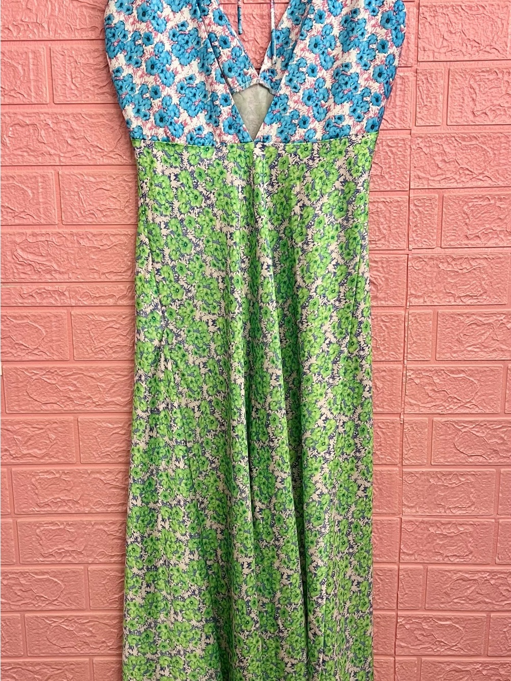Verge Girl Floral V-Neck Slip Maxi Dress - Picture 10 of 16